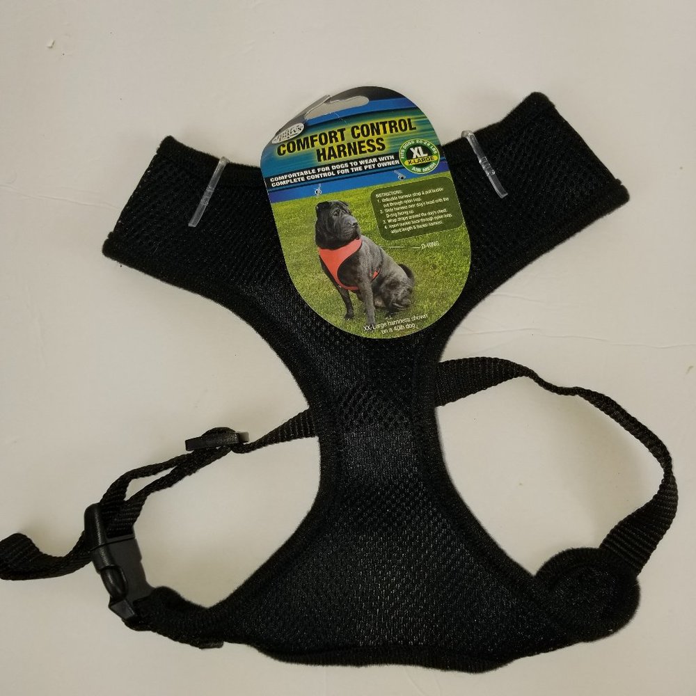 Four Paws Comfort Control Harness XL Black